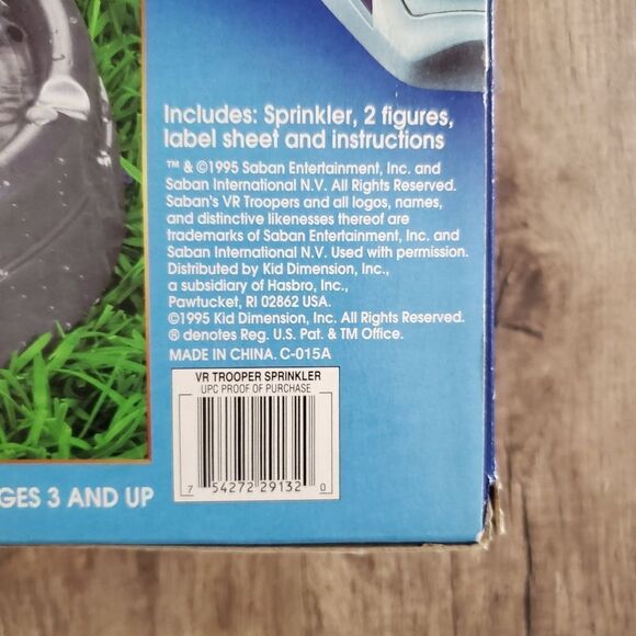 VR TROOPERS - Rare (1995) MEGA Splash Sprinklers - NEW IN OPEN BOX - Picture 7 of 7